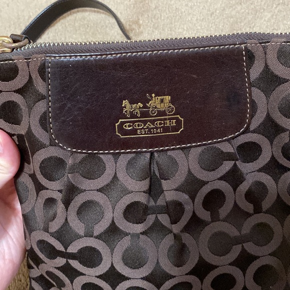 ❌Sold❌ Coach Brown Crossbody Bag - Picture 7 of 12